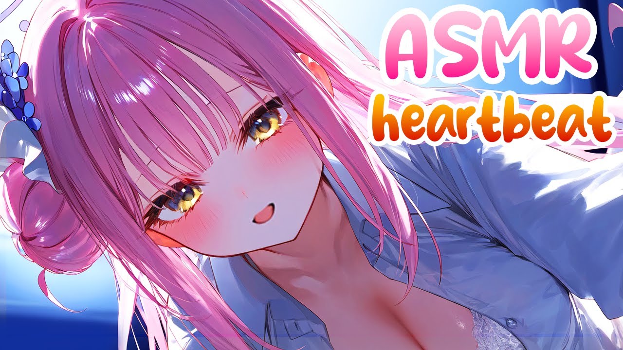 ASMR Sensitive kisses, heartbeat & whispers ❤