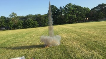 Low Boom SST Launch -  Quest D16-6 Engine - Estes StarTech Igniters