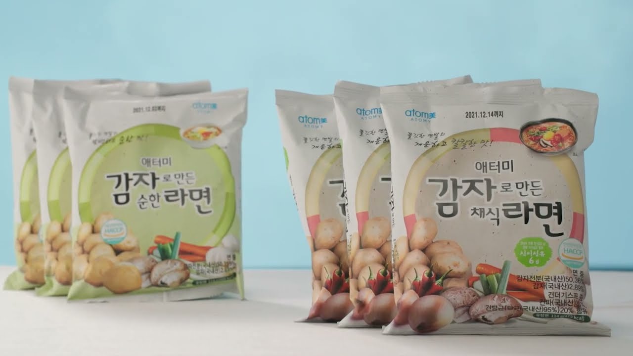 [Product] Atomy Potato Ramen Manufacturing Process