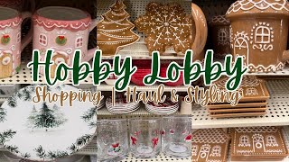 Information Hobby Lobby Christmas Kitchen and Dining Collections | Haul & Styling Update