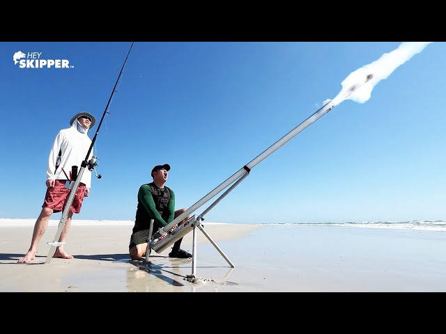 Firing a Fishing CANNON w/ Frozen Bait Bullets! - YouTube Firing a Fishing CANNON w/ Frozen Bait Bullets! - YouTube