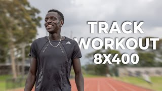 Track Workout: 8x400 | Peter Bol