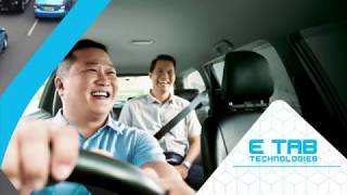 ETAB - Entertainment Screen in Bluebird Taxi