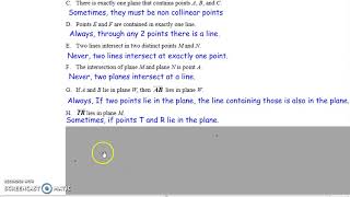 2-5 Postulates and Paragraph Proofs