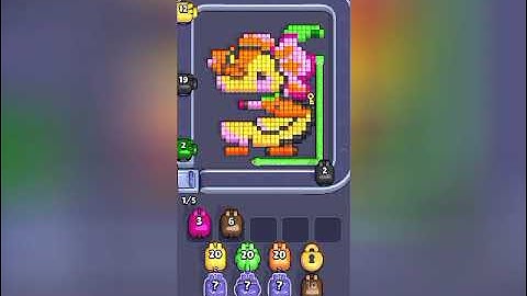 Pixel Flow Level 104 Gameplay Walkthrough Solution