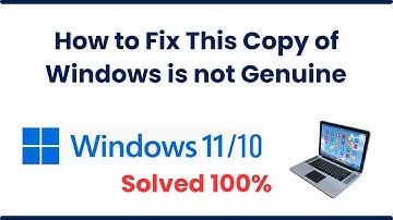 How to fix This Copy of Windows is not genuine on Windows 11 [100% working]