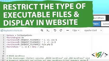 How to Restrict the Type of Executable Files and Display in Htaccess Website | CSS | JS