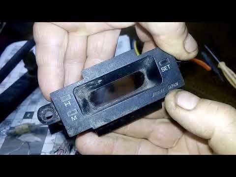 How to Wire a Car Clock from an Import