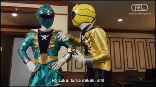 Luka Milfy Gokai Yellow & Professor Gokai Green#Gokaiger #Betheoneindo #SuperSentai