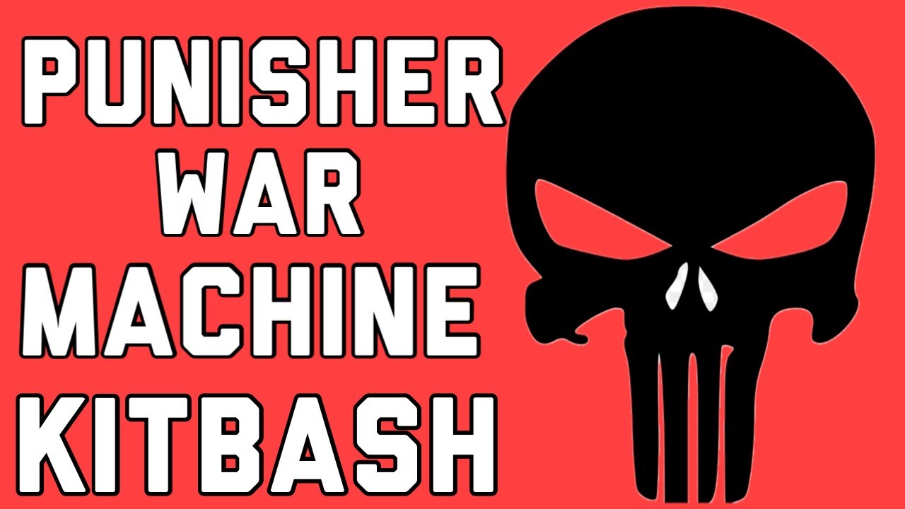 Punisher War Machine Action Figure Kitbash - YouTube