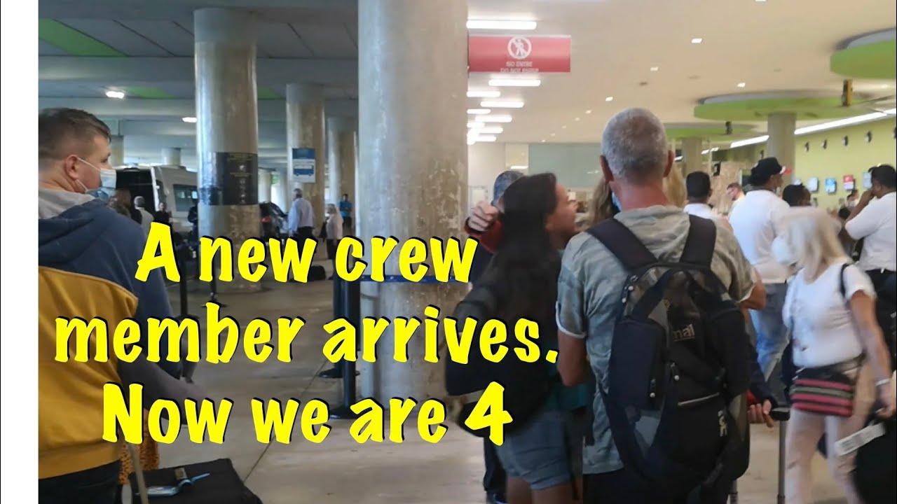 A new crew member arrives