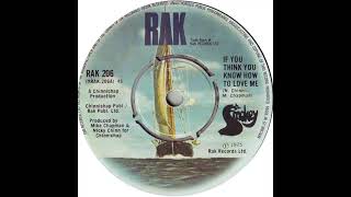 UK New Entry 1975 (167) Smokey - If You Think You Know How To Love Me