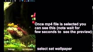 Carbon Apps Live Wallpaper Setup Tutorials screenshot 5