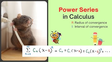Math 110B 11.8 Power series -- Find The Radius R & Interval of Convergence I