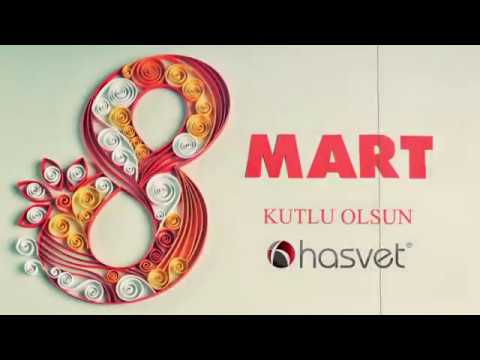 8 mart tebrik videosu