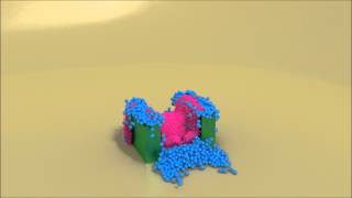 Blender Particle Molecular Addon γγΌγγ£γ―γ«5 test1