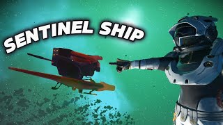 How To Get A SENTINEL SHIP In No Mans Sky!