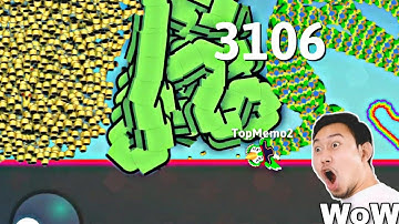 Epic Snakeio Gameplay Most  Delicious Snake Io 🐍 Game Top Memo 2