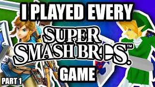 I Played Every Super Smash Bros. Game In 2022 (Part 1)