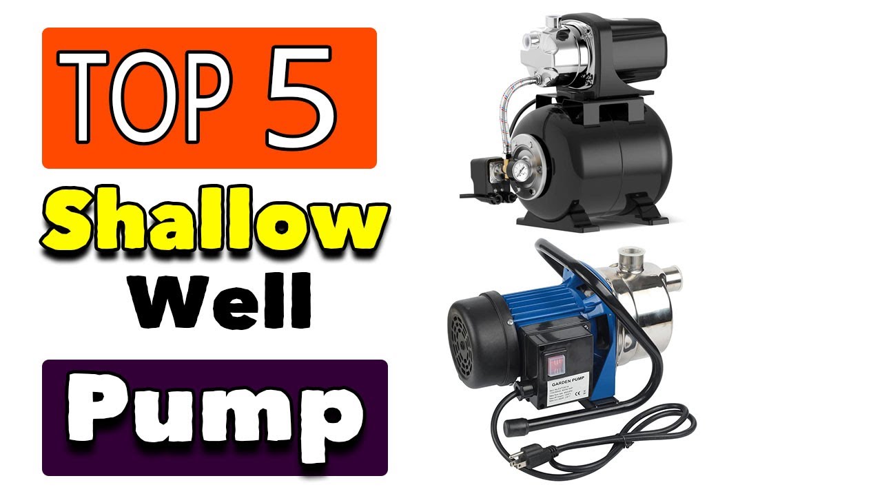 Best Shallow Well Pump With Pressure Tank