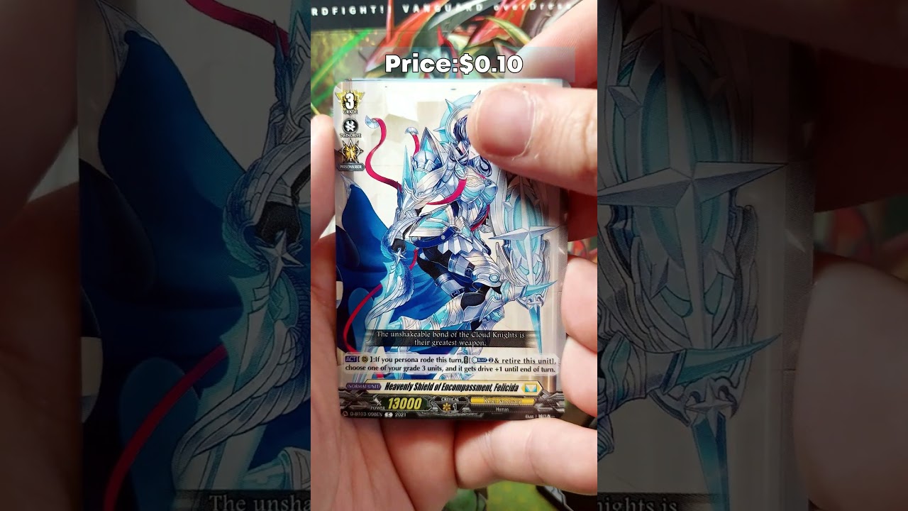 CardFight Vanguard Dress Secret Rare Hunting Day 128 