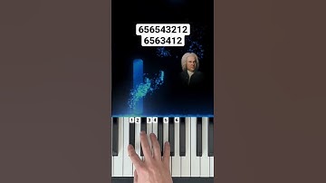 Thumbnail of Bach - Toccata & Fugue in D Minor (piano tutorial)
