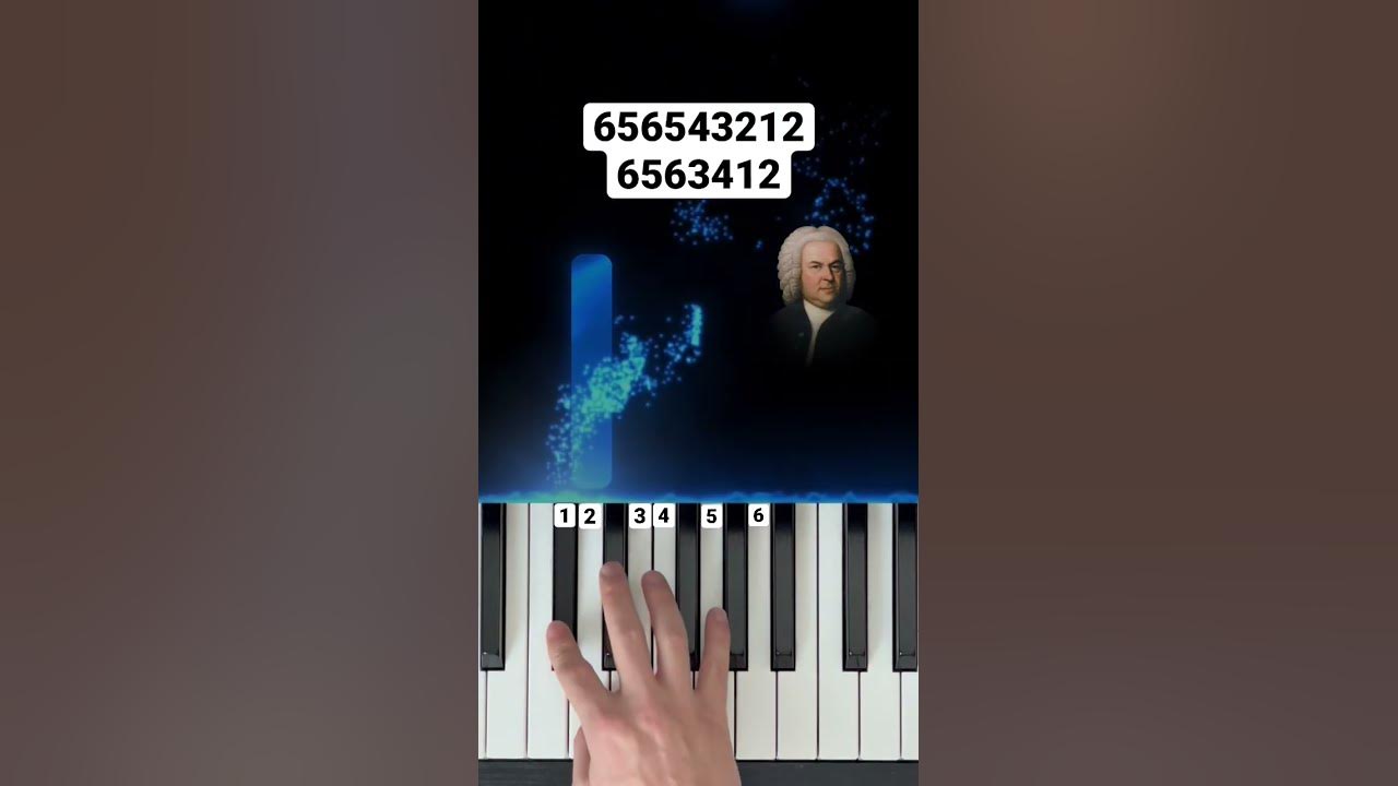 Bach - Toccata & Fugue in D Minor (piano tutorial)