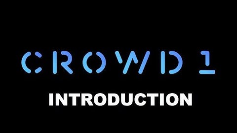 Introduction to Crowd1 (2020)