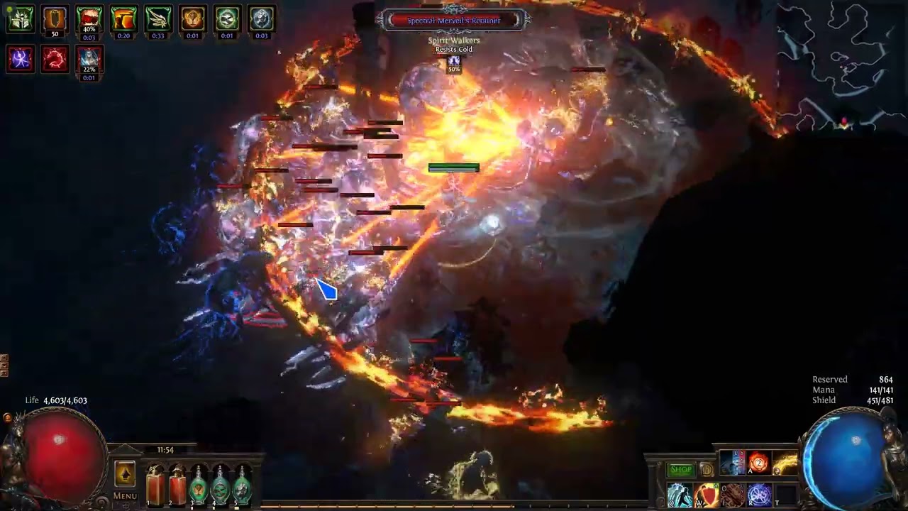 POE 3.19 - League starter Ele Vortex Ignite mapping