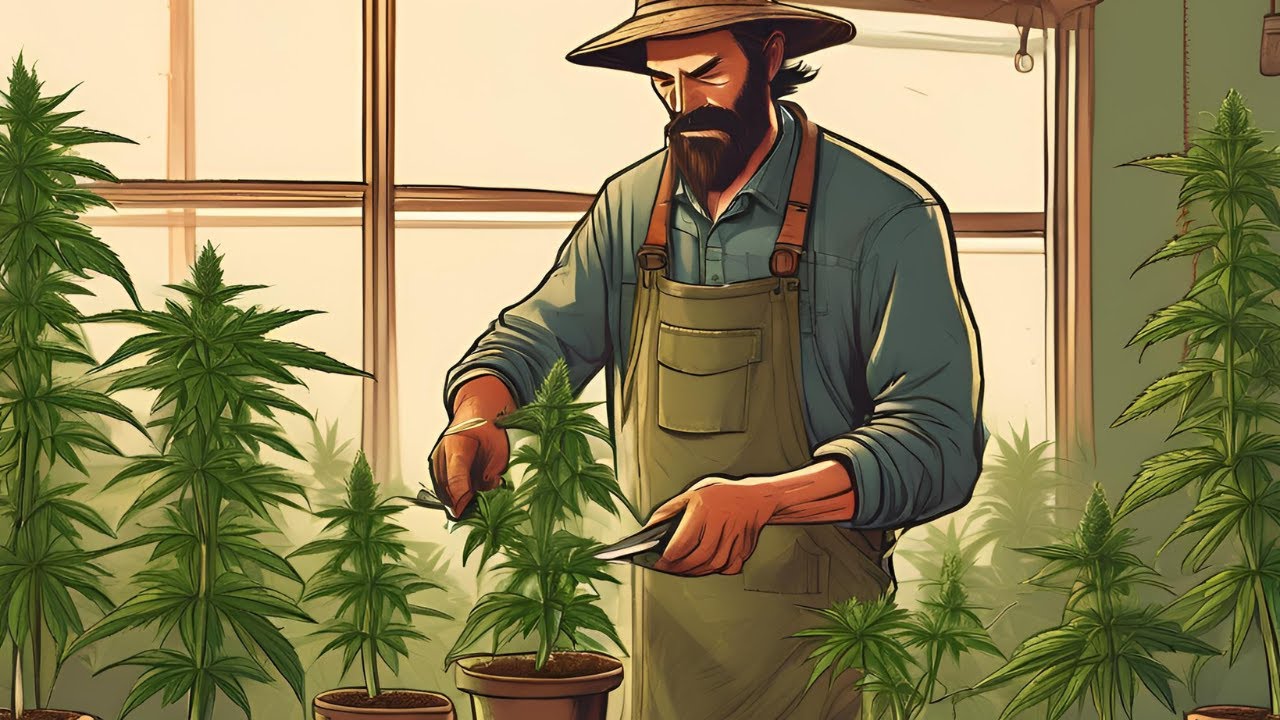 Pruning Cannabis. An educational guide.