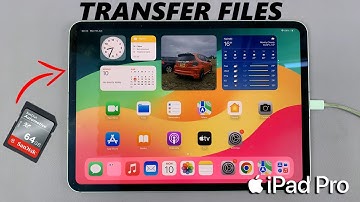 How To Transfer Photos & Videos From SD Card To M4 iPad Pro
