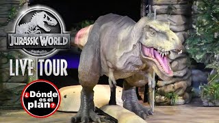 Jurassic World Live Tour en el Palacio de los Deportes de la CDMX