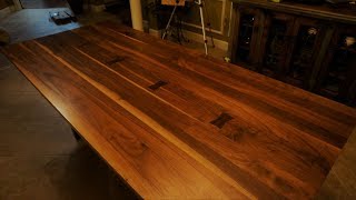 Walnut Dining Table Part III - Building the Table Top