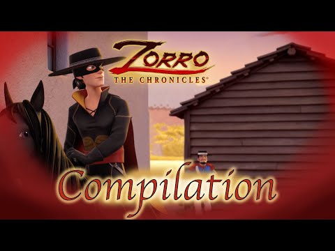 Zorro the Chronicles | Episode 25 - 26 | COMPILATION | Superhero cartoons