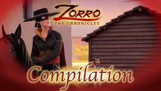 Zorro The Chronicles | Episode 25 - 26 | COMPILATION | Superhero Cartoons Zorro The Chronicles | Episode 25 - 26 | COMPILATION | Superhero Cartoons