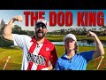 Golfing with the dod king