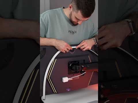 Unpacking And Installing The Philips Hue Play Gradient Lightstrip #shorts