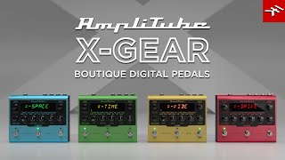IK Multimedia packs its high-quality AmpliTube effects in four new X-GEAR  pedals