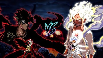 Asta TS (all form) (New) VS TC Luffy (all form) in Jump Force Mugen