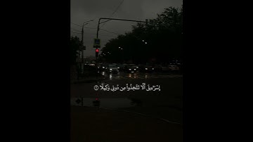 تلاوة خاشعة للقارئ سلمان العتيبي|فيديوهات حالات واتس اب