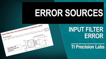 Input filter error