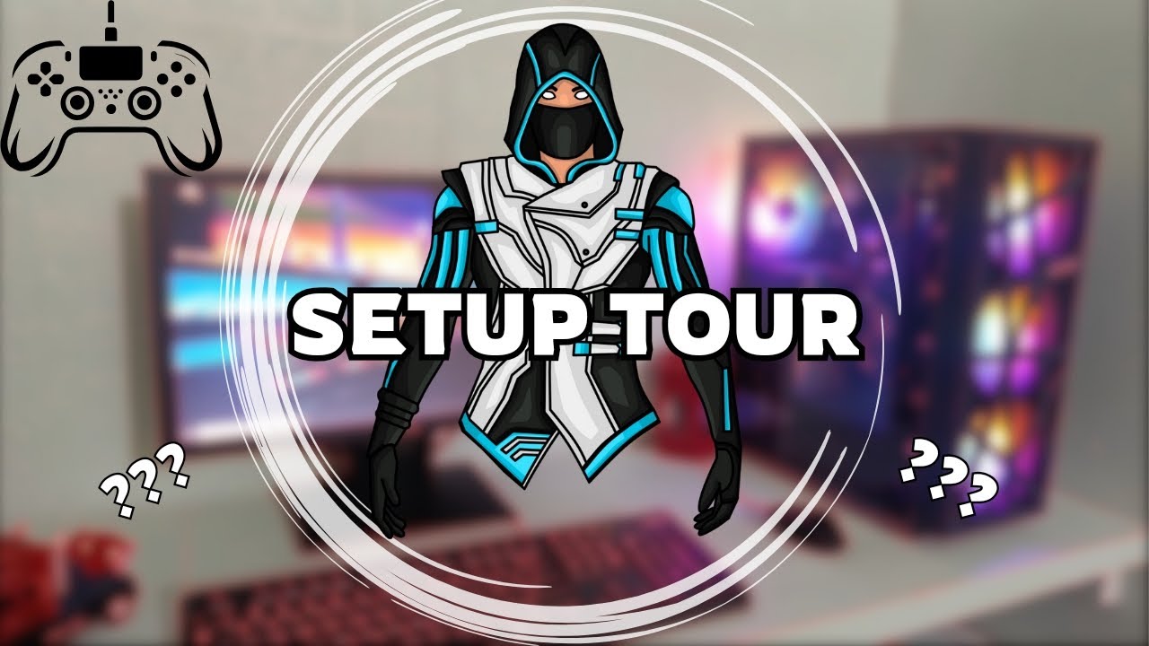 AS GAMERS GAMING SETUP TOUR🔥 | 2K24 SPECIAL 1K SUBSCRIBERS - YouTube