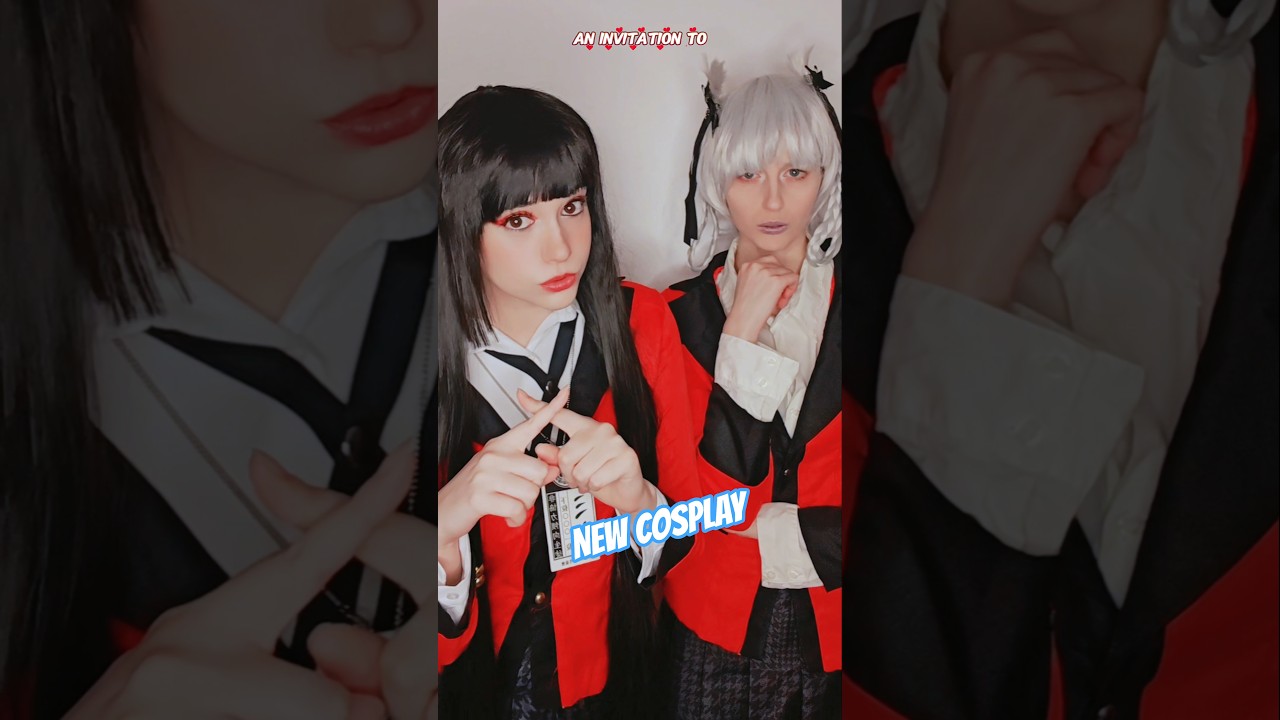 Worship me | Yumeko Jabami & Kirari Momobami #cosplay #shorts