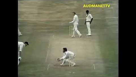 Wayne Daniel bowling vs England 1976