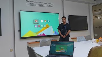 How to use E-share between Latop and  on interactive flat panles