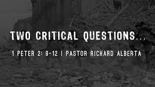 Two Critical Questions... - Cornerstone EPC Sermon Content
