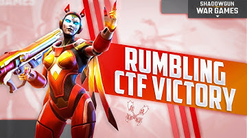 RUMBLING CTF VICTORY WITH SARA! | SHADOWGUN WARGAMES | 1080p 60fps | Android/IOS