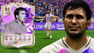 91 Ultimate Birthday Icon SBC Hagi.. I can't believe it.. 😅