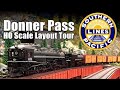 Southern Pacific Donner Pass HO Scale Layout Tour