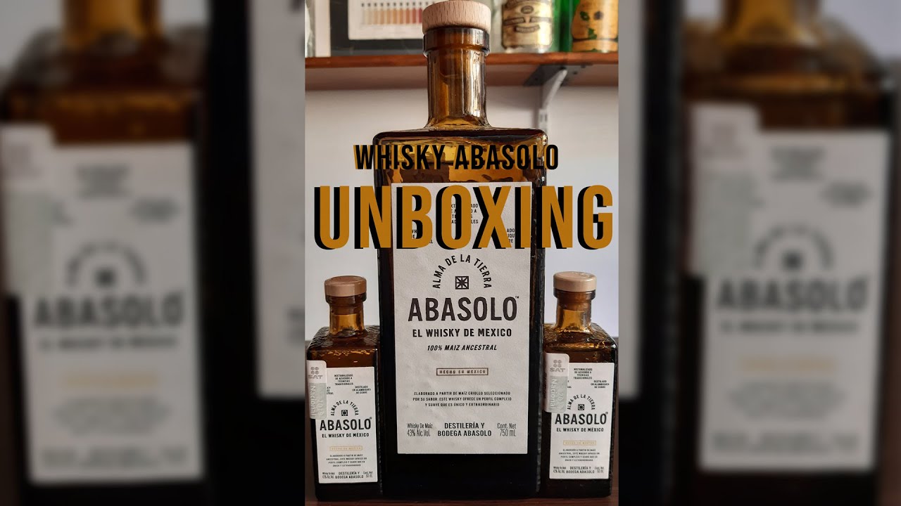 #unboxing :Regalo de la destilería ABASOLO (el Whisky de México) 🌽 | Tito Whisky